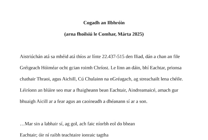 translate between english and irish